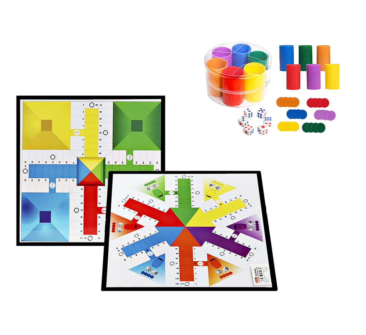 Parchís - Juego de Mesa de 2 a 6 Jugadores