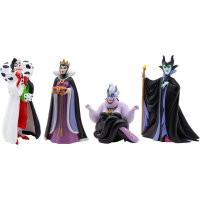 Muñecos Villanas Disney Bullyland Pack 4 Figuras 7–10 cm