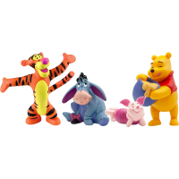 Muñecos Winnie the Pooh Disney Bullyland Pack 4 Figuras 6–9 cm