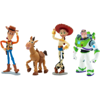 Muñecos Toy Story Disney Pixar Bullyland Pack 4 Figuras 7–10 cm